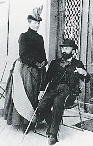 Chausson et sa femme en 1883